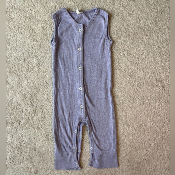 kate quinn Other - Kate Quinn Lavender Button-Up Snap Closure Sleeveless Onesie